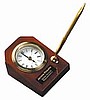 Desk Clock with Pen (3 5/8"x4 3/4")